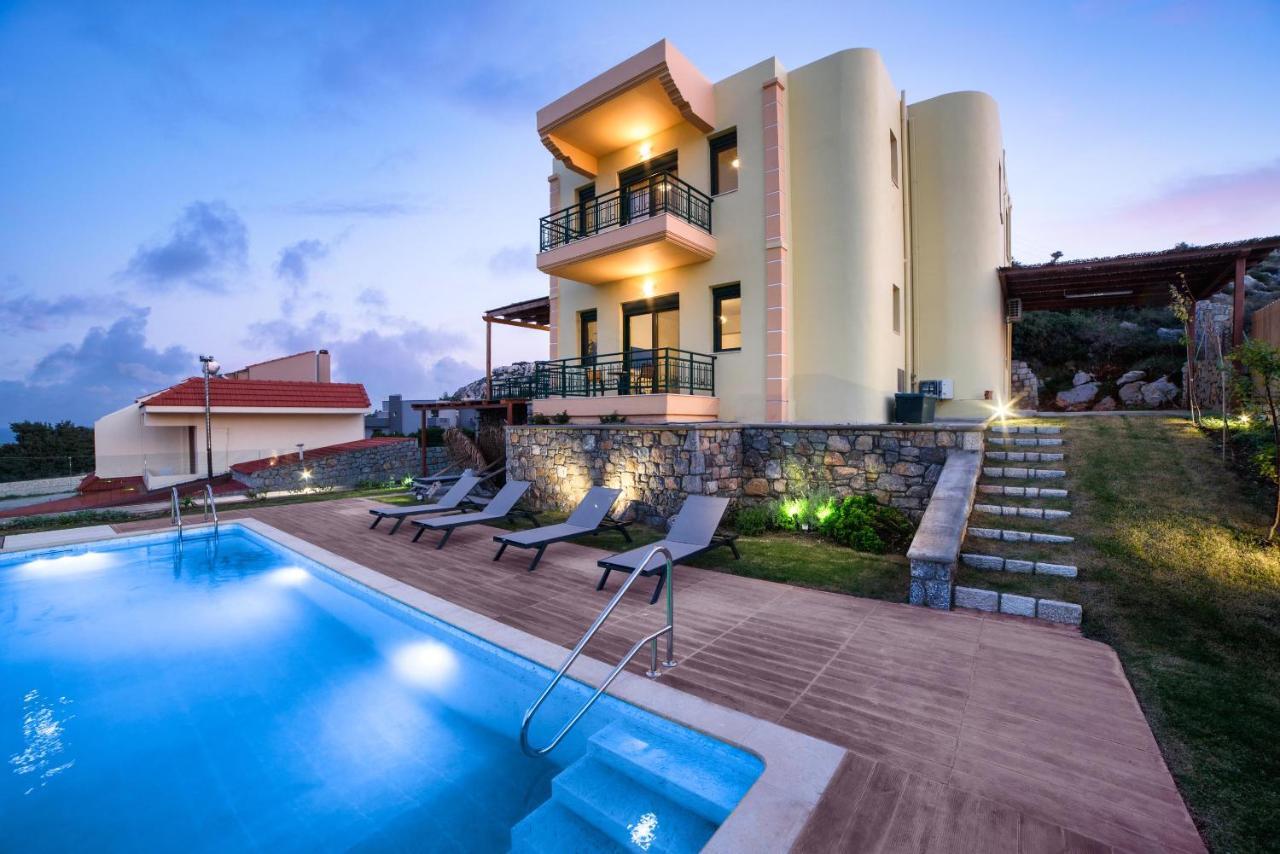 Siena Pool Villa Koskinou  Exteriör bild